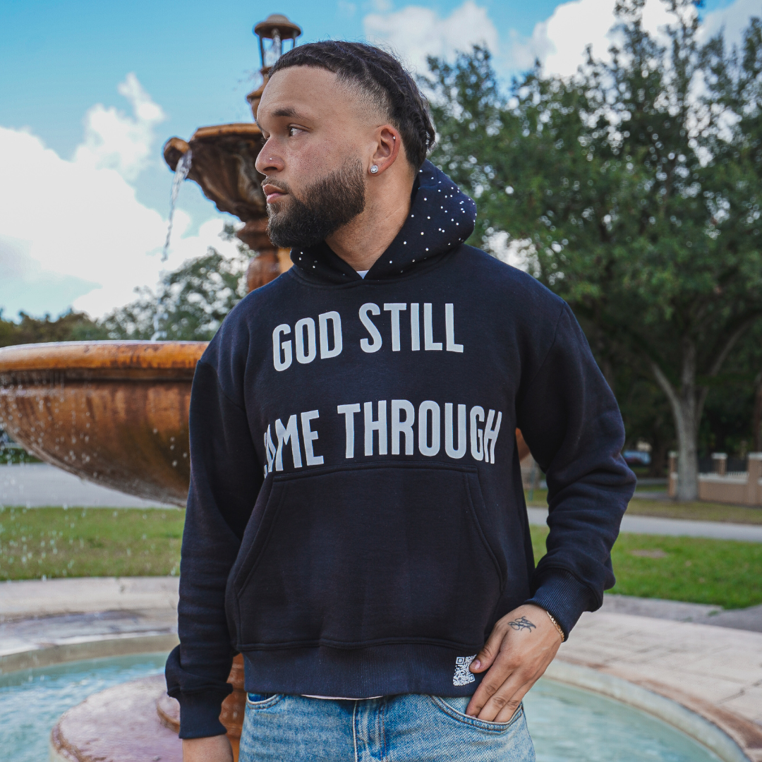 BLACK “God Still Came Through” Hoodie 2.0