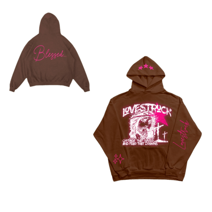 BROWN COURAGE HOODIE