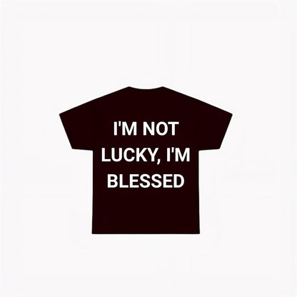 “I’M BLESSED” TEE BLACK