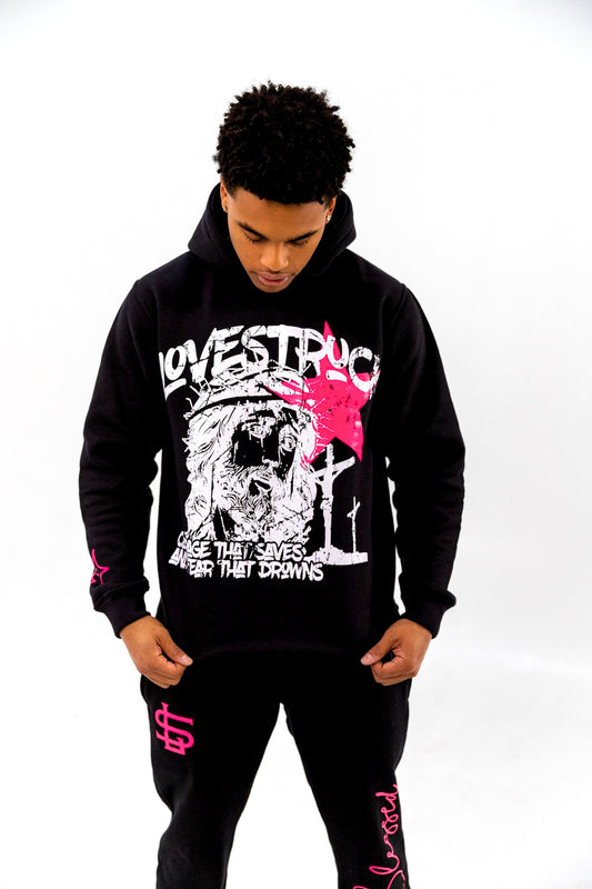 BLACK COURAGE HOODIE