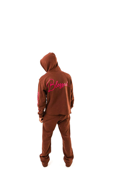 BROWN COURAGE HOODIE